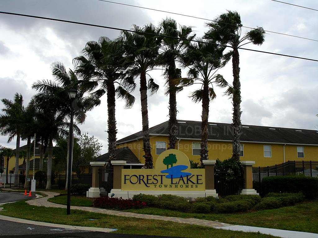 Forest Lake Townhomes Signage